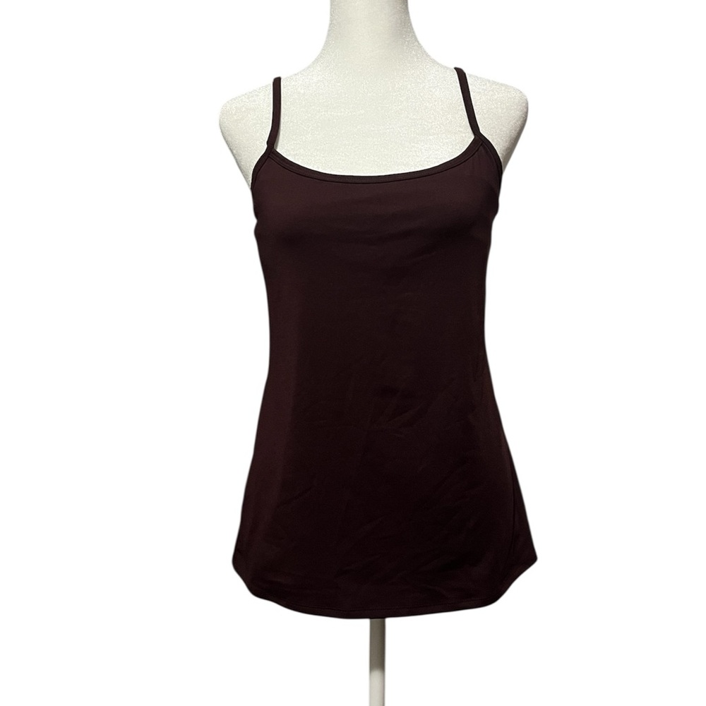 New York N Company Elegant Burgundy Women's Camisole Top